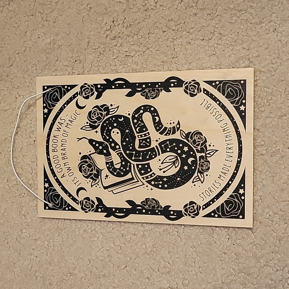 Kingdom of the Wicked Wooden Wall Hanging - Picture 1 of 2